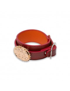 bracelet manchette cuir femme camen